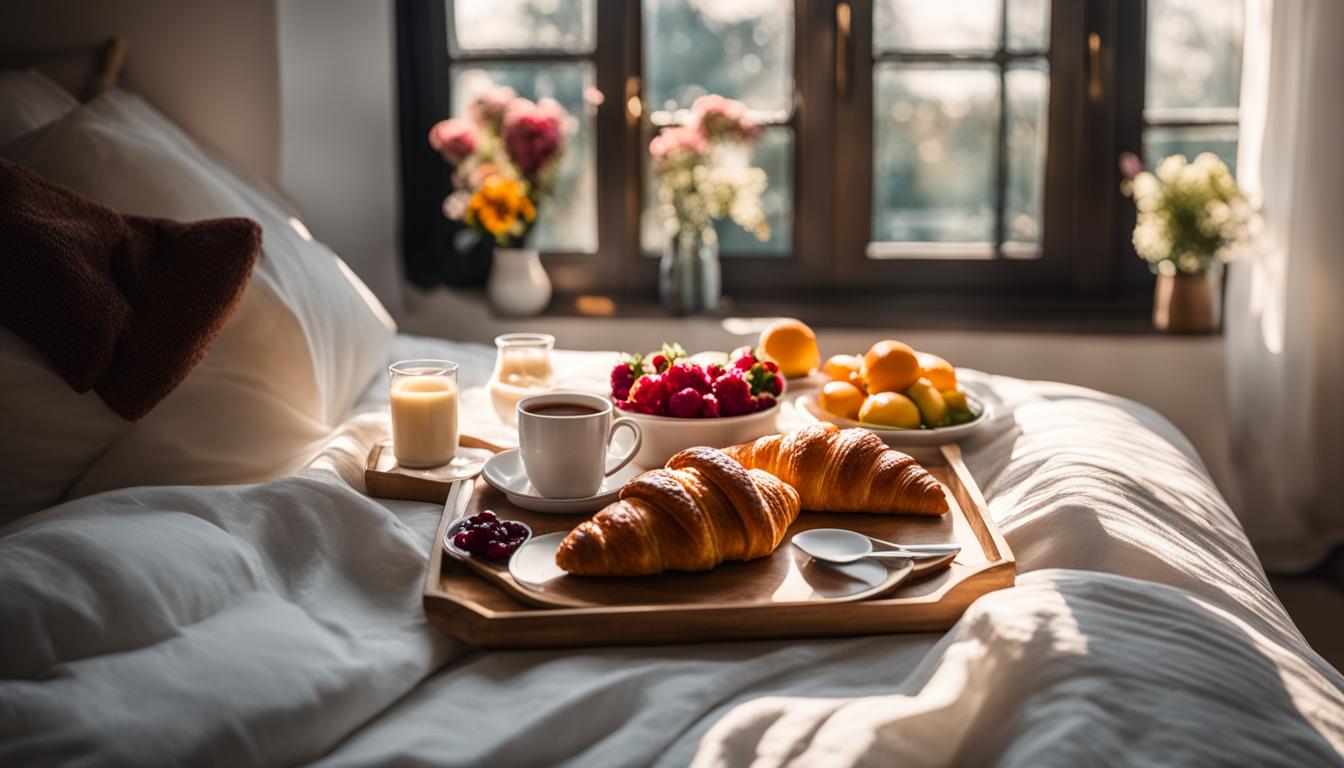 Romantic Breakfasts in Bed