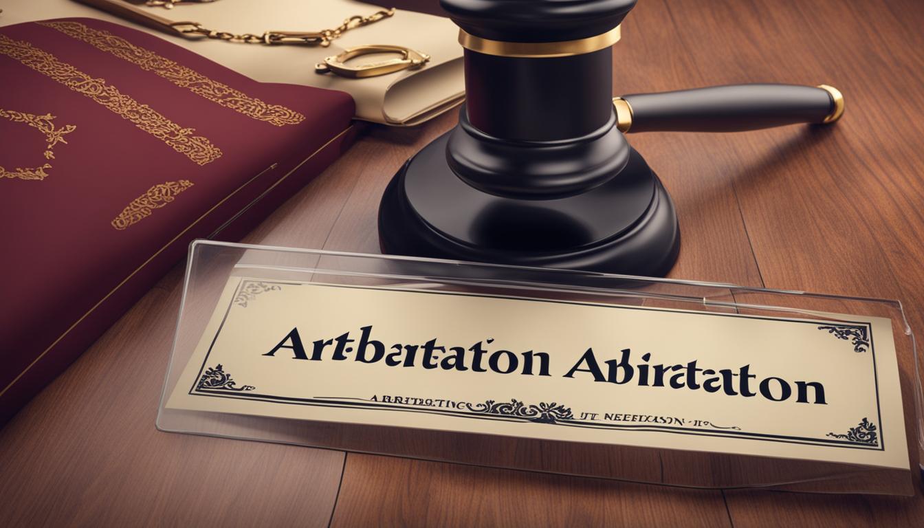 Arbitration and Dispute Resolution