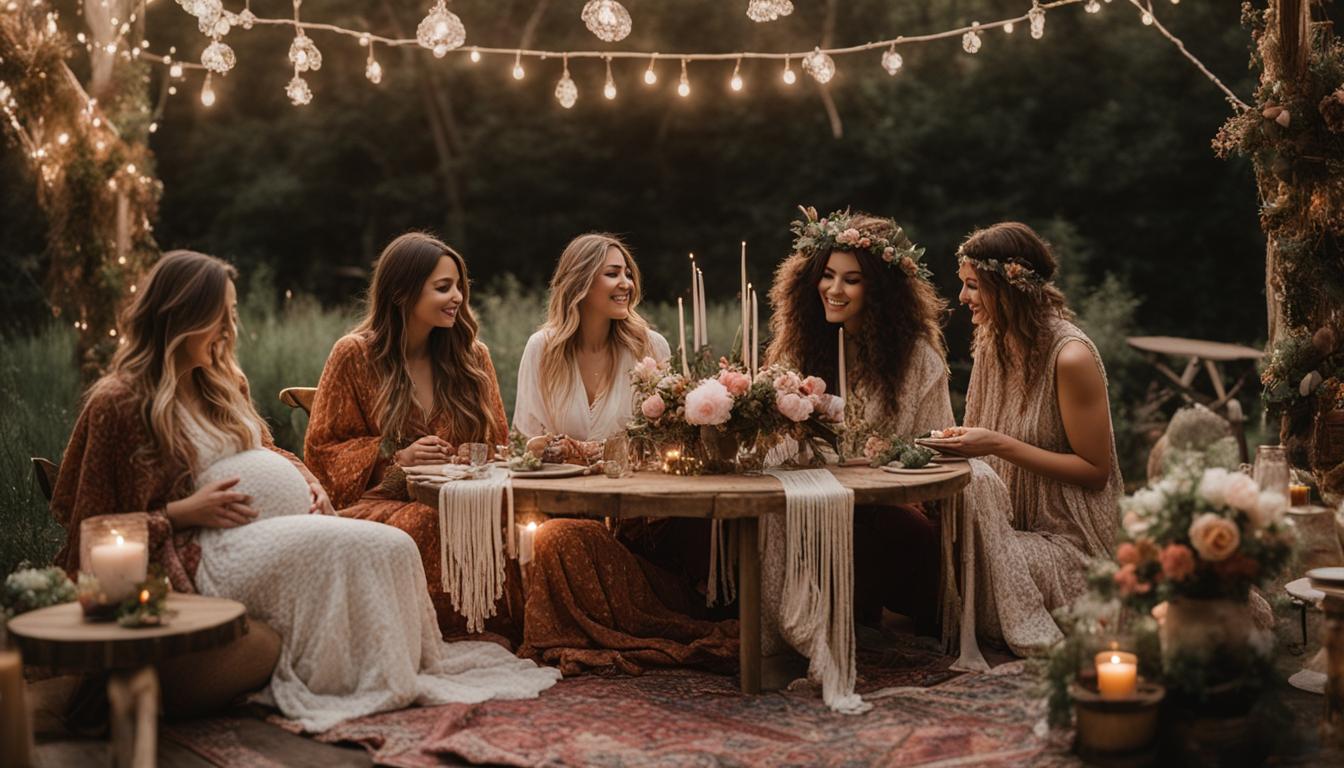 Boho Chic Baby Shower