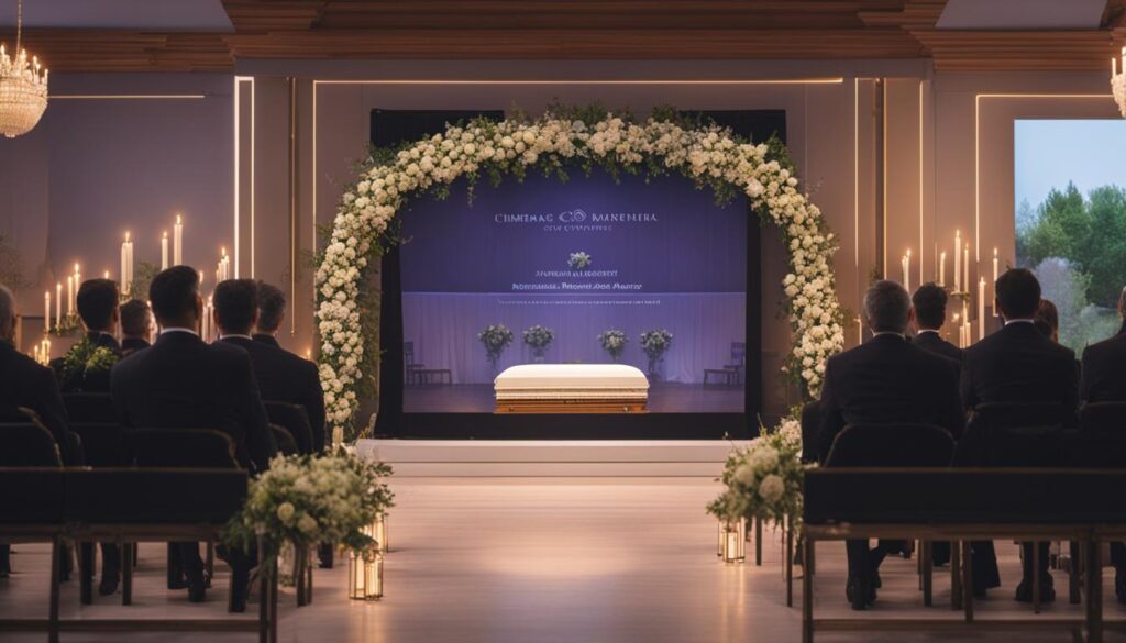 Funeral Livestreaming Setup