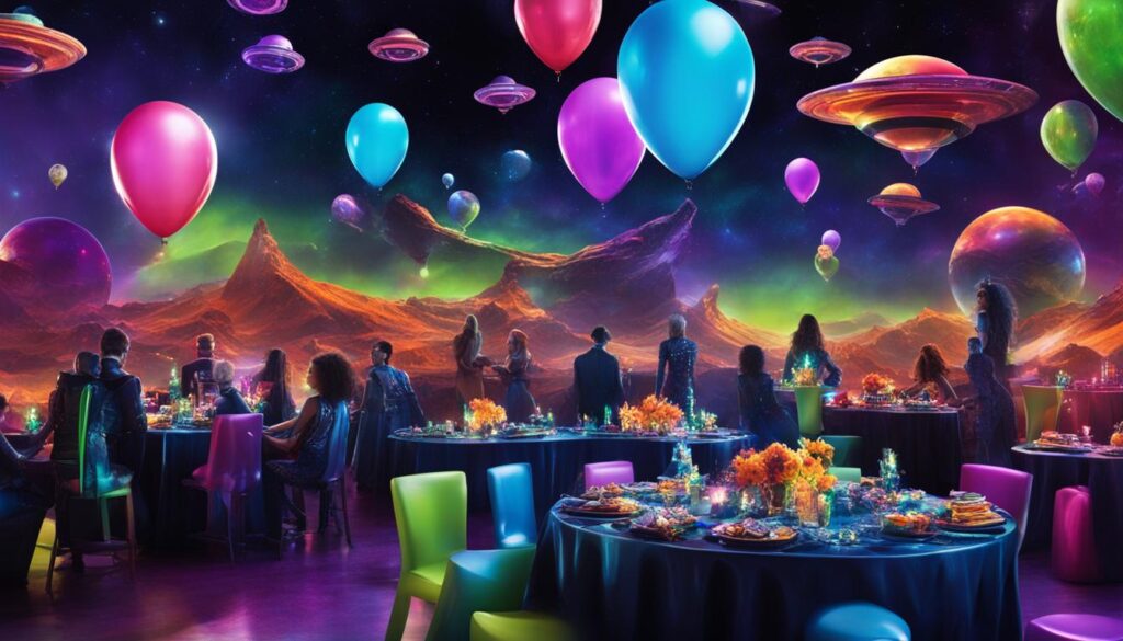 Outer Space Alien Party