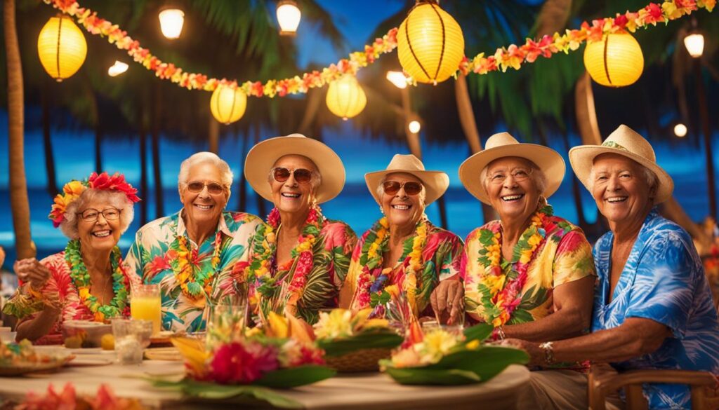 Retirement Luau Party