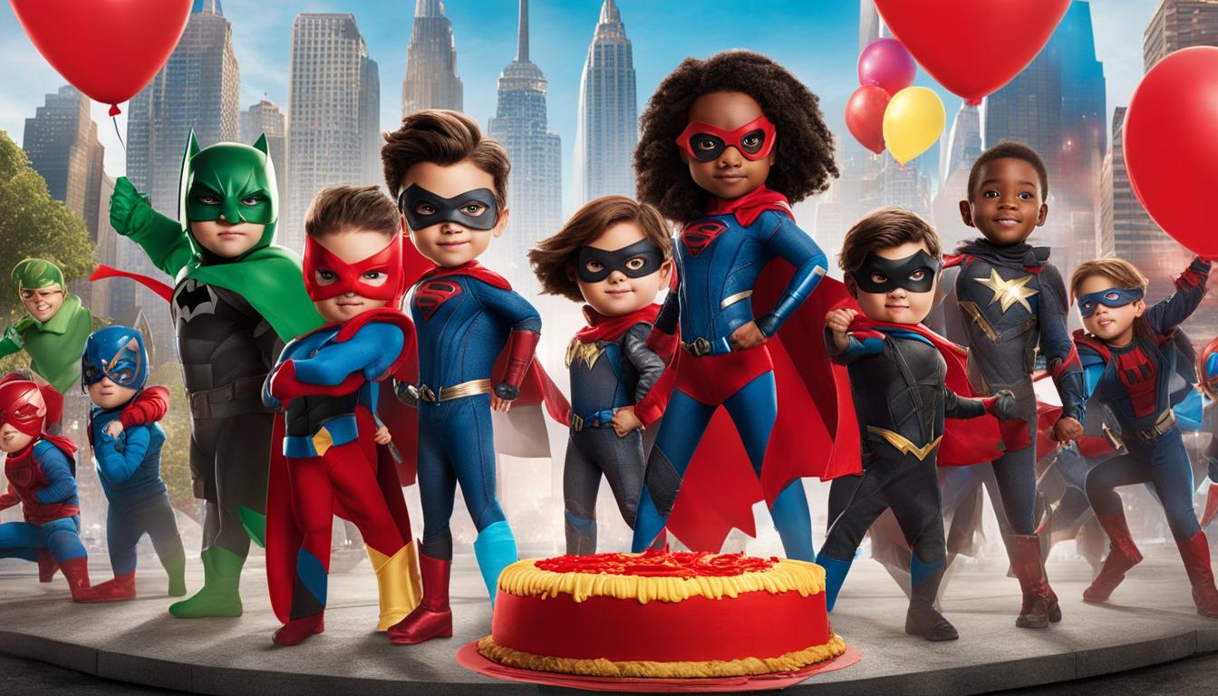 Superhero Birthday Theme